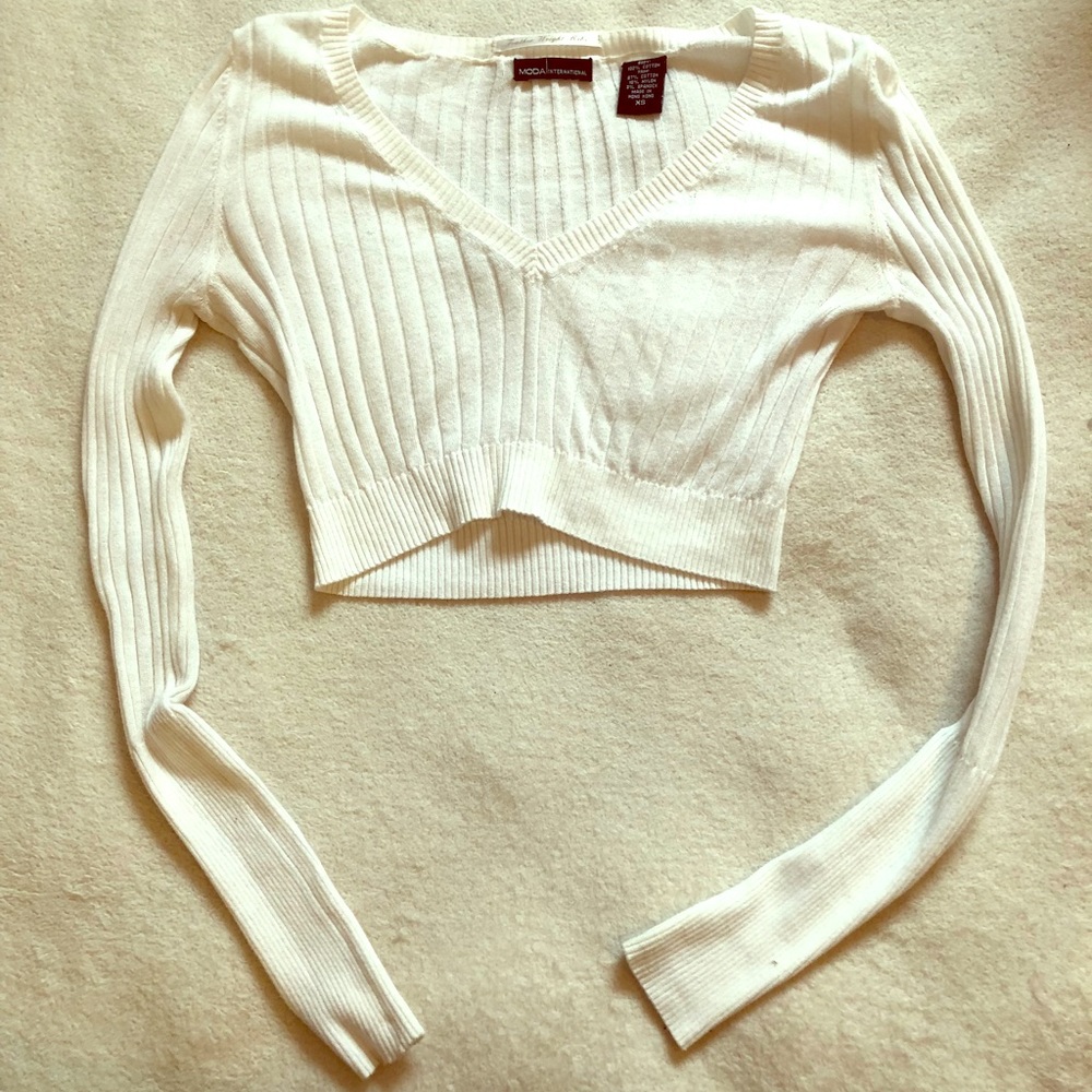 Crop light-weight sweater from Victoria Secret